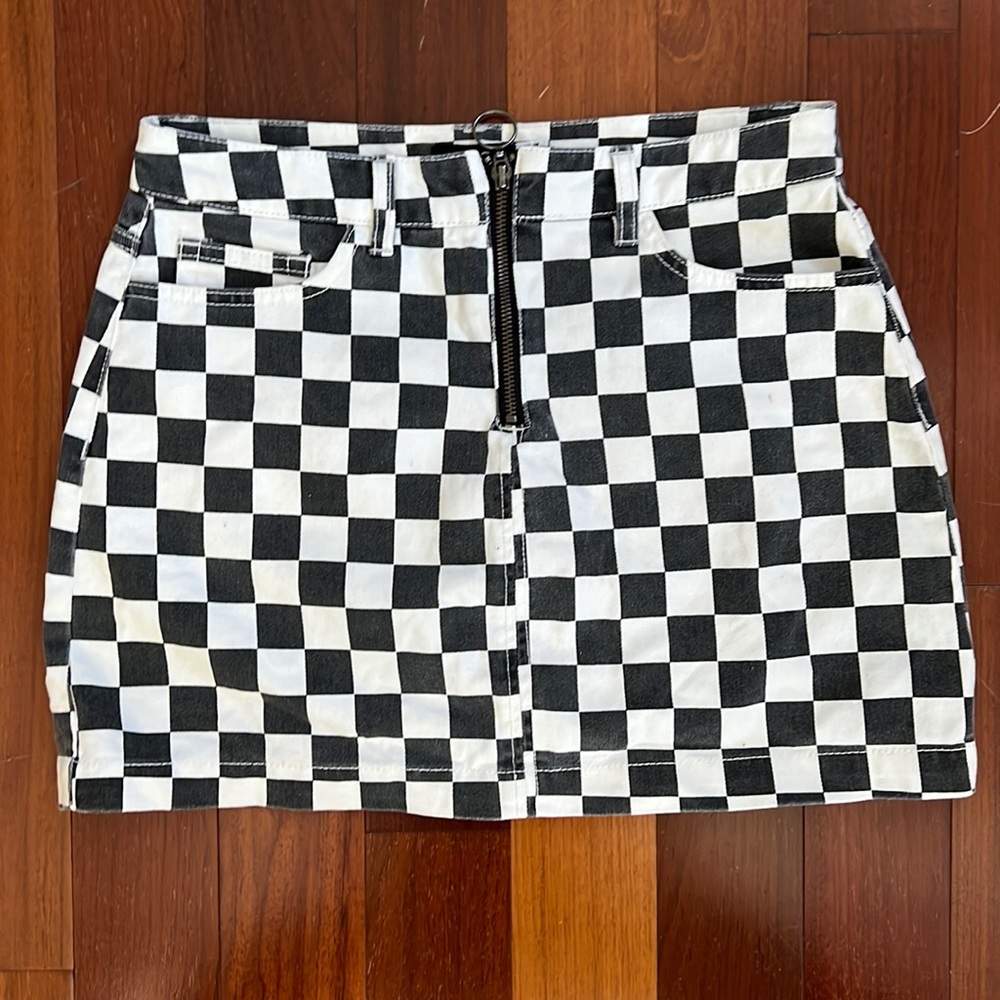 Urban Outfitters Checkered Skirt, Medium